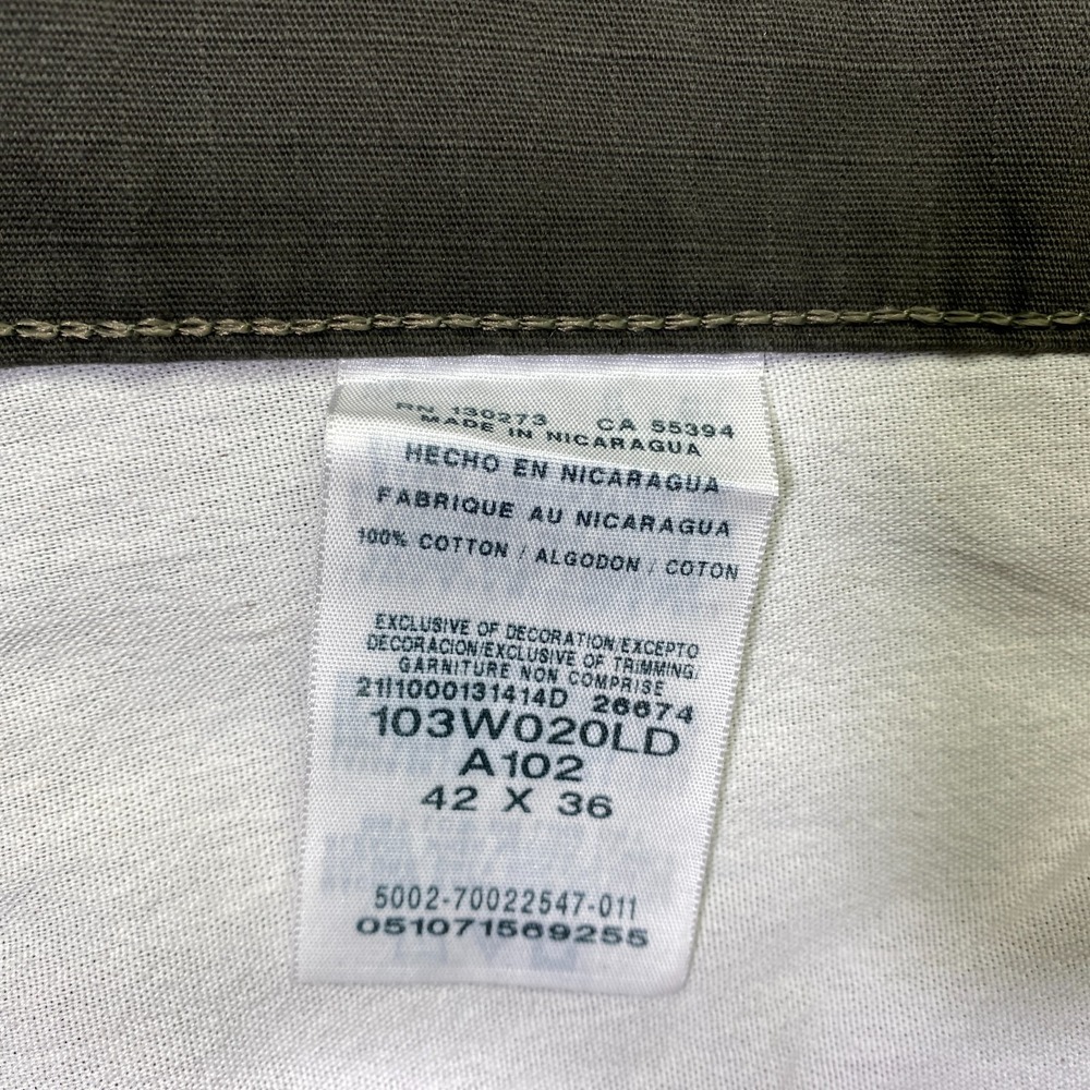 Wrangler RIGGS Carpenter Pants 42x36 Green Ripstop Workwear 103W020LD - Picture 12 of 12